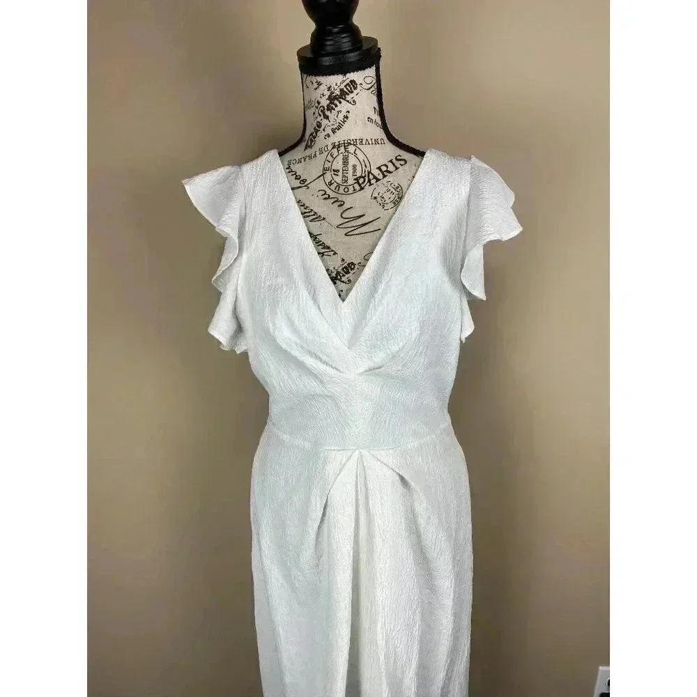ASTR the Label RUFFLE SLEEVE DRESS- M - Picture 3 of 5